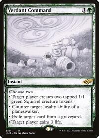 Verdant Command (Showcase) (359) [Modern Horizons 2]