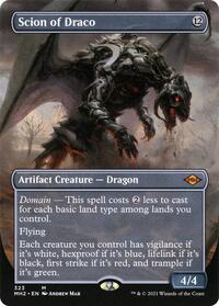 Scion of Draco (Borderless) (323) [Modern Horizons 2]