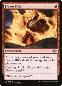 Flame Blitz (124) [Modern Horizons 2]