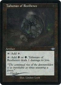 Talisman of Resilience (Retro Frame) (Foil Etched) (37) [Modern Horizons]