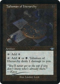 Talisman of Hierarchy (Retro Frame) (Foil Etched) (36) [Modern Horizons]
