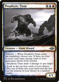 Prophetic Titan (Showcase) (373) [Modern Horizons 2]