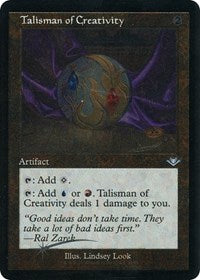 Talisman of Creativity (Retro Frame) (Foil Etched) (34) [Modern Horizons]