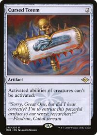 Cursed Totem (295) [Modern Horizons 2]