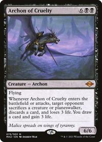 Archon of Cruelty (75) [Modern Horizons 2]