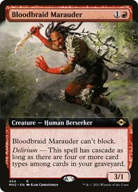 Bloodbraid Marauder (Extended Art) (454) [Modern Horizons 2]