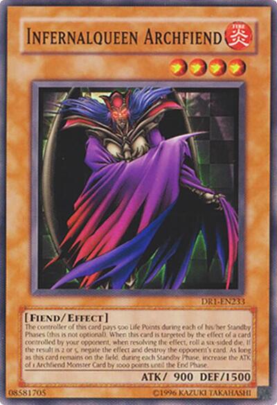 Infernalqueen Archfiend (DR1-EN233) [Dark Revelation Volume 1]