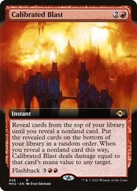 Calibrated Blast (Extended Art) (456) [Modern Horizons 2]