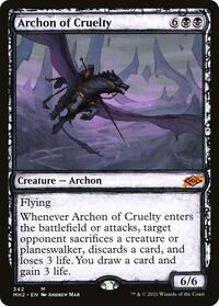 Archon of Cruelty (Showcase) (342) [Modern Horizons 2]