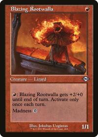 Blazing Rootwalla (Retro Frame) (404) [Modern Horizons 2]