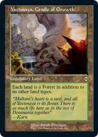 Yavimaya, Cradle of Growth (Retro Frame) (Foil Etched) (441) [Modern Horizons 2]