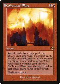 Calibrated Blast (Retro Frame) (405) [Modern Horizons 2]