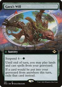 Gaea's Will (Extended Art) (461) [Modern Horizons 2]
