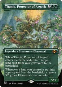 Titania, Protector of Argoth (Borderless) (319) [Modern Horizons 2]