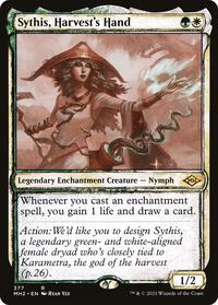 Sythis, Harvest's Hand (Showcase) (377) [Modern Horizons 2]