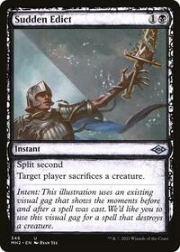 Sudden Edict (Showcase) (346) [Modern Horizons 2]