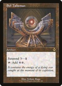 Sol Talisman (Retro Frame) (432) [Modern Horizons 2]