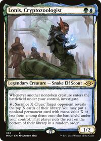 Lonis, Cryptozoologist (Showcase) (370) [Modern Horizons 2]
