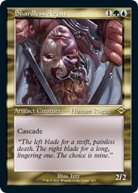 Shardless Agent (Retro Frame) (Foil Etched) (423) [Modern Horizons 2]
