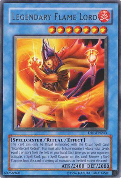 Legendary Flame Lord (DR1-EN243) [Dark Revelation Volume 1]