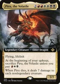 Piru, the Volatile (Extended Art) (466) [Modern Horizons 2]