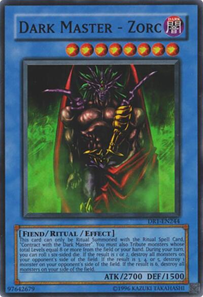Dark Master - Zorc (DR1-EN244) [Dark Revelation Volume 1]