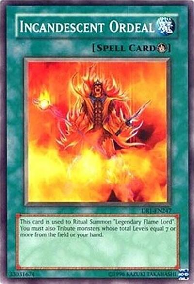 Incandescent Ordeal (DR1-EN247) [Dark Revelation Volume 1]