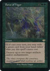 Force of Vigor (Retro Frame) (Foil Etched) (21) [Modern Horizons]