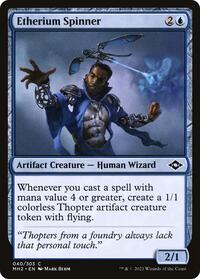 Etherium Spinner (40) [Modern Horizons 2]