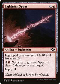 Lightning Spear (134) [Modern Horizons 2]