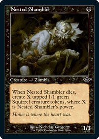Nested Shambler (Retro Frame) (Foil Etched) (399) [Modern Horizons 2]