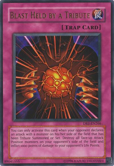 Blast Held by a Tribute (DR1-EN266) [Dark Revelation Volume 1]