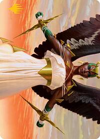 Glorious Enforcer Art Card (Gold-Stamped) (2) [Art Series: Modern Horizons 2]