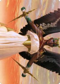 Glorious Enforcer Art Card (2) [Art Series: Modern Horizons 2]