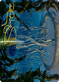 Tanglepool Bridge Art Card (Gold-Stamped Signature) (80) [Art Series: Modern Horizons 2]