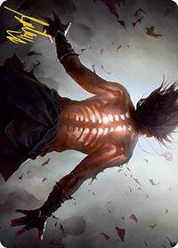 Piercing Rays Art Card (Gold-Stamped Signature) (4) [Art Series: Modern Horizons 2]