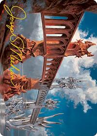 Silverbluff Bridge Art Card (Gold-Stamped Signature) (78) [Art Series: Modern Horizons 2]