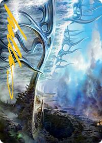 Mistvault Bridge Art Card (Gold-Stamped Signature) (75) [Art Series: Modern Horizons 2]