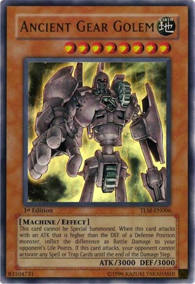 Ancient Gear Golem (TLM-EN006) [The Lost Millennium]