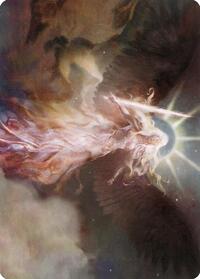 Serra's Emissary Art Card (8) [Art Series: Modern Horizons 2]
