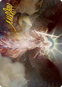 Serra's Emissary Art Card (Gold-Stamped Signature) (8) [Art Series: Modern Horizons 2]