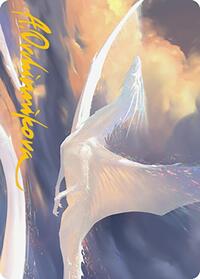 Timeless Dragon Art Card (Gold-Stamped Signature) (9) [Art Series: Modern Horizons 2]