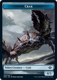 Crab Token (2) [Modern Horizons 2]