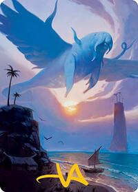 Aeromoeba Art Card (Gold-Stamped Signature) (11) [Art Series: Modern Horizons 2]