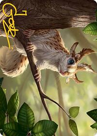 Squirrel Sovereign Art Card (Gold-Stamped Signature) (71) [Art Series: Modern Horizons 2]