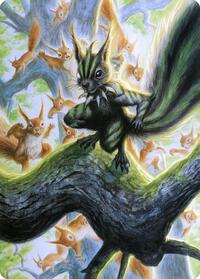 Chatterfang, Squirrel General Art Card (67/81) (67) [Art Series: Modern Horizons 2]