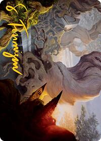 Yavimaya, Cradle of Growth Art Card (Gold-Stamped Signature) (66) [Art Series: Modern Horizons 2]
