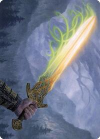 Sword of Hearth and Home Art Card (64) [Art Series: Modern Horizons 2]