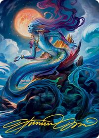 Svyelun of Sea and Sky Art Card (24/81) (Gold-Stamped Signature) (24) [Art Series: Modern Horizons 2]