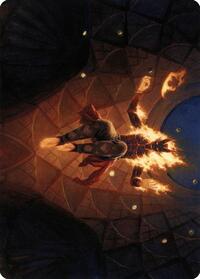 Yusri, Fortune's Flame Art Card (60) [Art Series: Modern Horizons 2]